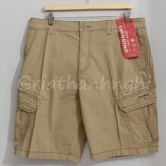 - size 36 Men Unionbay‎ Cargo short TAN - Picture 1 of 6